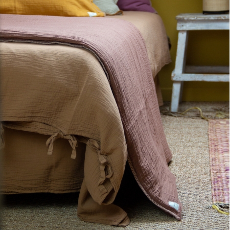 Housse de couette Craie gingembre