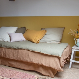 Housse de couette Craie gingembre