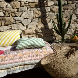 Coussin LIMONADE Menthe 30 x 40 cm