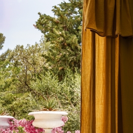 Rideau Craie Antic Gold 140x270 cm