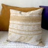 Coussin Kantha Indie White off